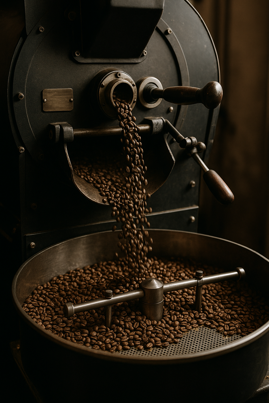 Artisan drum roaster machine